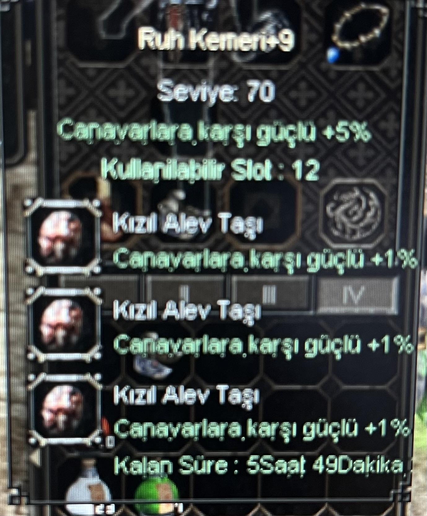 +9 RUH KEMERİ SATILIR UYGUNDAN