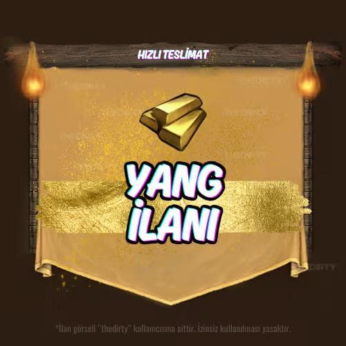 10M YANG 800TL HEMEN TESLİM