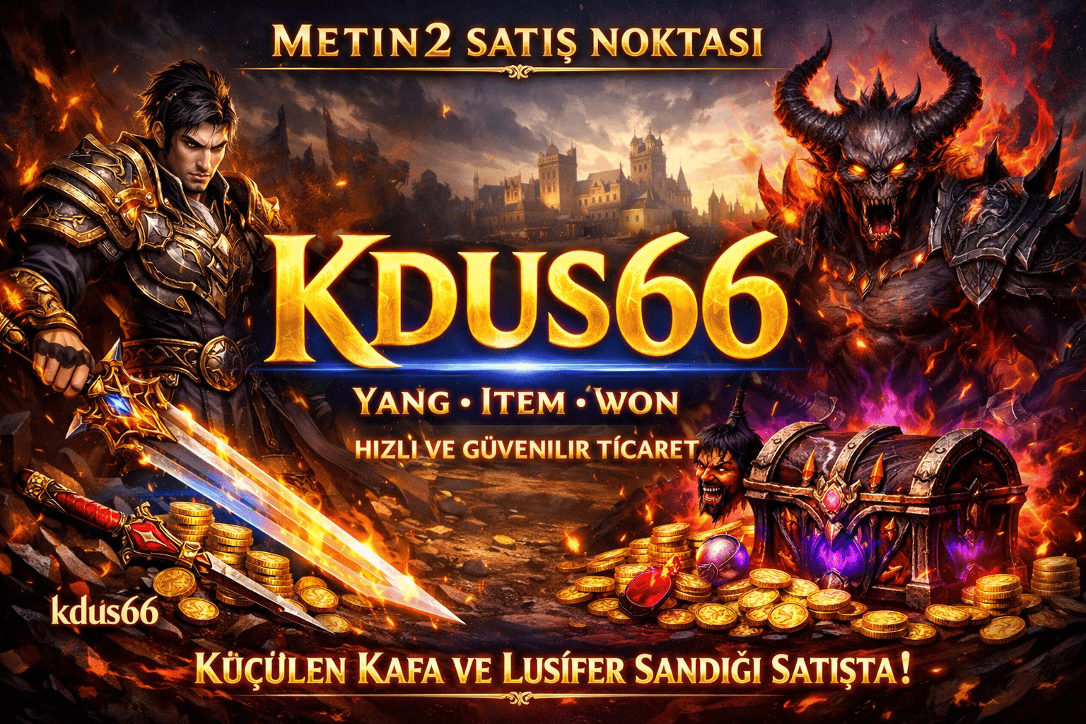 [ Lusifer Sandığı - Yang - Küçülen  Kafa ] Satılır. Yardımcı  Olurum.