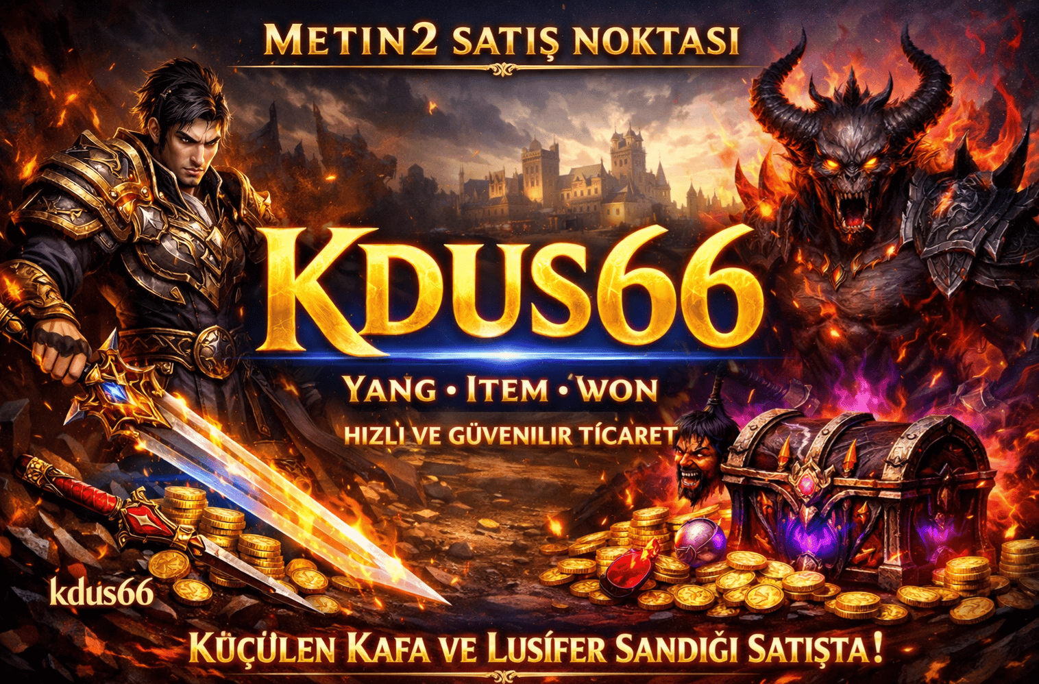 [ 1T 8Tl - Lusifer S.- K. Kafa Satılır] +565 B.işlem