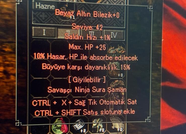 Beyaz Altın Bilezik 10 Hp Absorbe/15 Büyüye Karşı Dayanıklılık