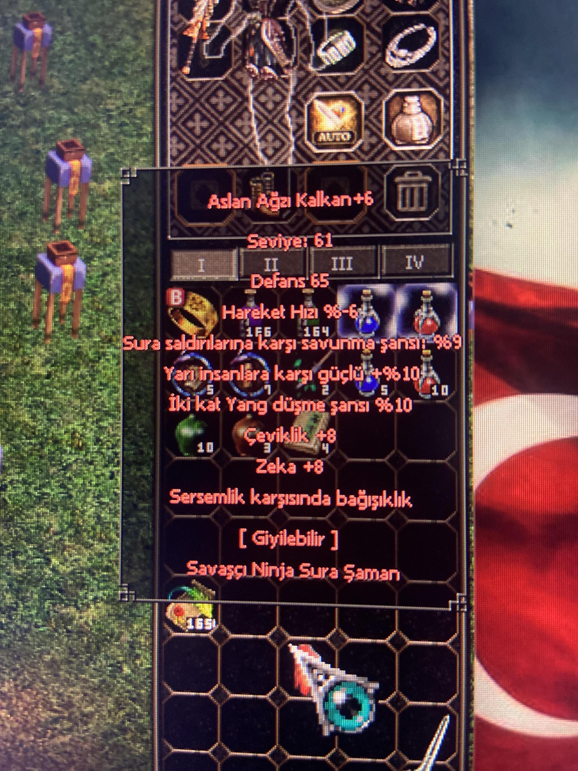 +6 ASLAN AĞZI KALKAN ELİT