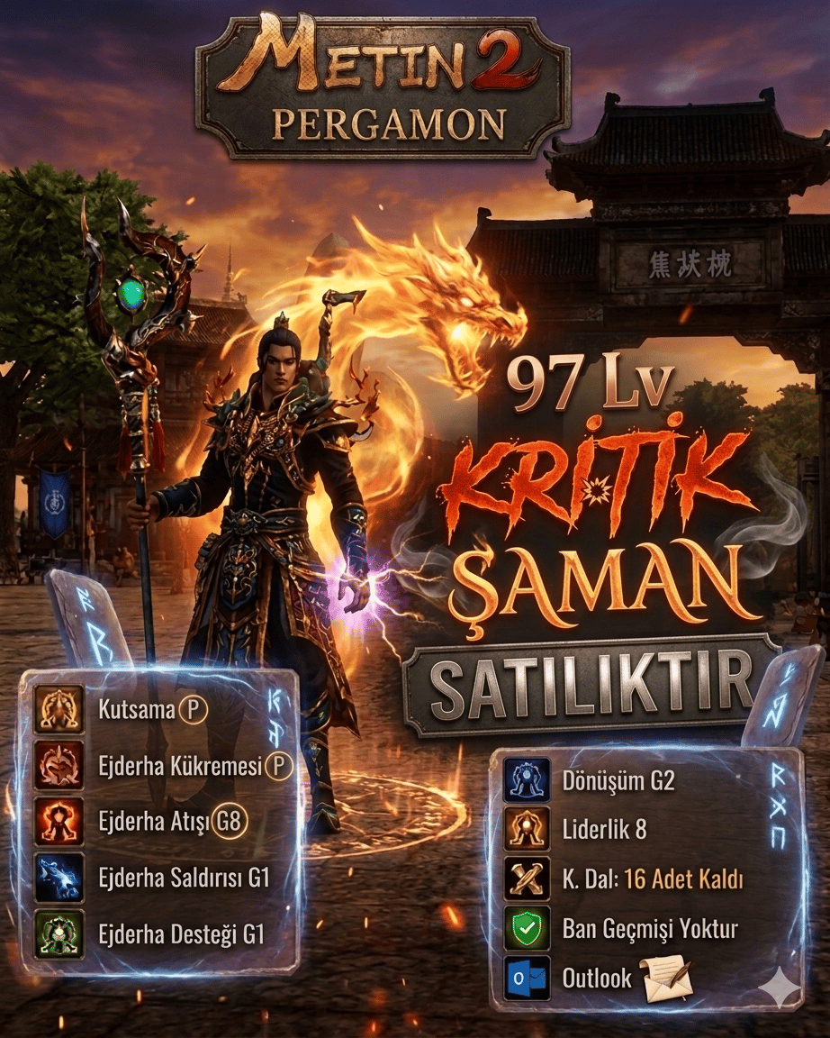 SATILIK 2.5 PLI KRITIK ŞAMAN