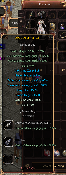 3.9M CAPE HASARLI ARTEMİSYA