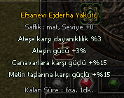 Metin canavarlı Efsanevi yakut ve oniksi