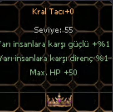 KRAL TACI TAZE HO