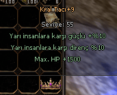 +9 kral tacı ho