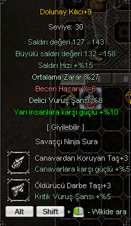 +9 DOLU 27 ORT 8 DELİCİ