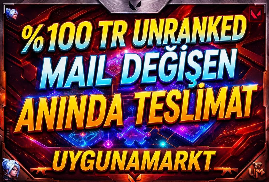 TR UNRANKED MAİL DEĞİŞEN ANINDA TESLİMAT