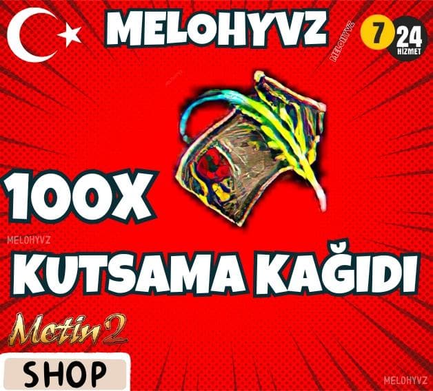 100x KUTSAMA KAĞIDI - SERİTESLİM