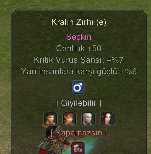 KRAL KOSTÜM SEÇKİN