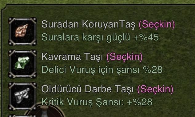 3 ADET SEÇKİN TAŞ