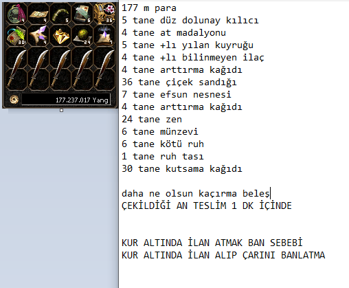 KUR FİYATINDAN SATILIR RİSKE GEREK YOK
