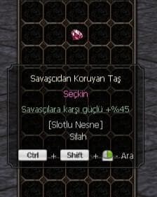 Seçkin Savaşçı Taşı (Elite Stone)