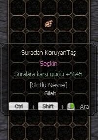 Seçkin Sura Taşı (Elite Stone)