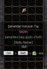 Seçkin Şaman Taşı (Elite Stone)