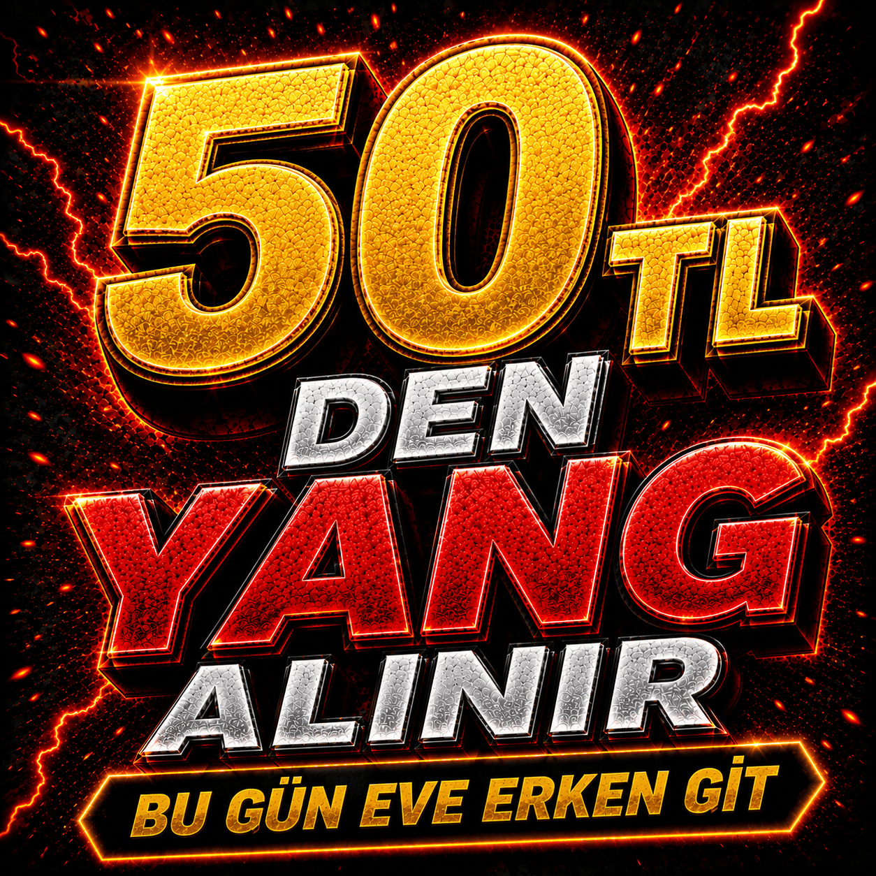 50 TL DEN SINIRSIZ YANG ALINIR