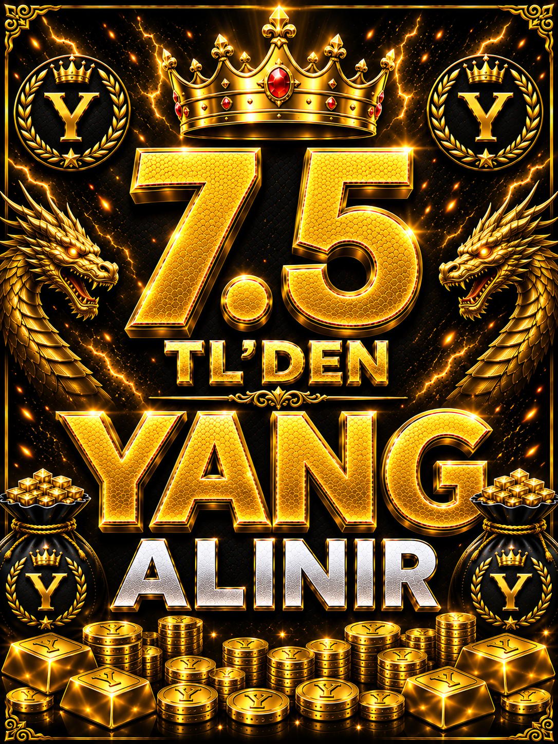 7.5 LİRADAN 2 T M ALINIR