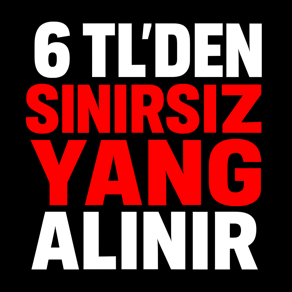 6.5 LİRADAN M ALINIR