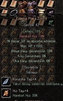 +9 1500 HP 15 ATEŞ EJDER 4 TAŞLI
