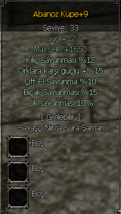 4 Savunma Abanoz