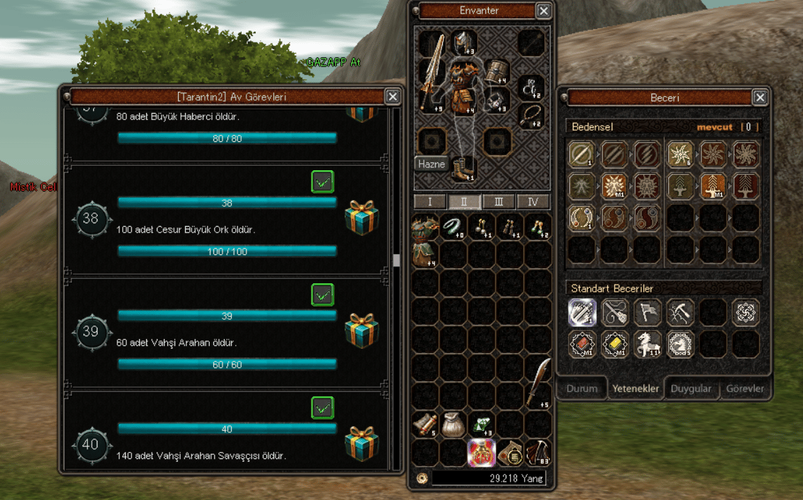 43 LVL + ZIRHLI AT + AV GÖREVİ 41 + KELEPİR