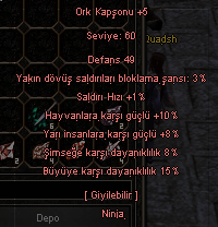 WSLİK ORK KAPŞONU