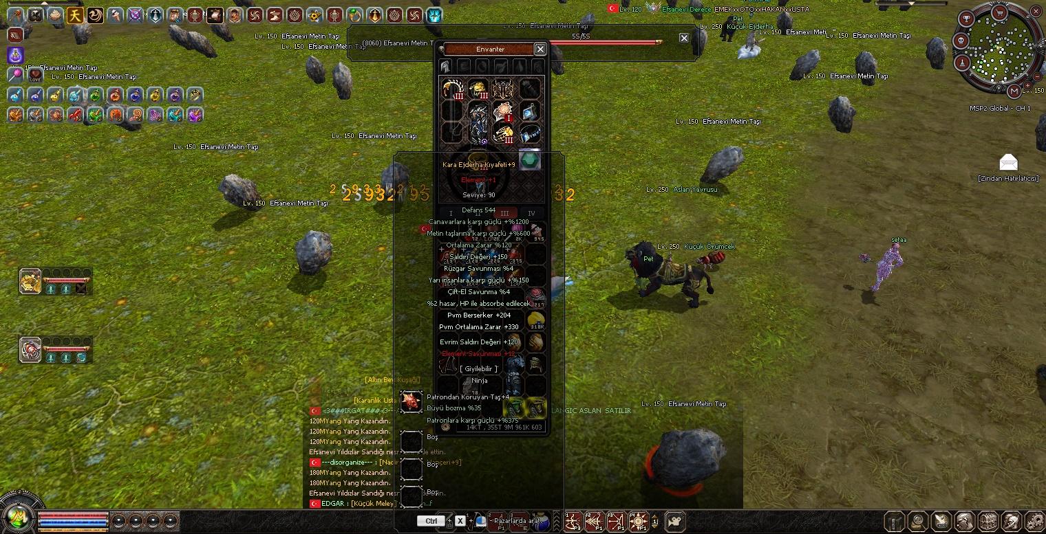 KARA EJDERHA KIYAFETİ +9 YÜKSEK PVM