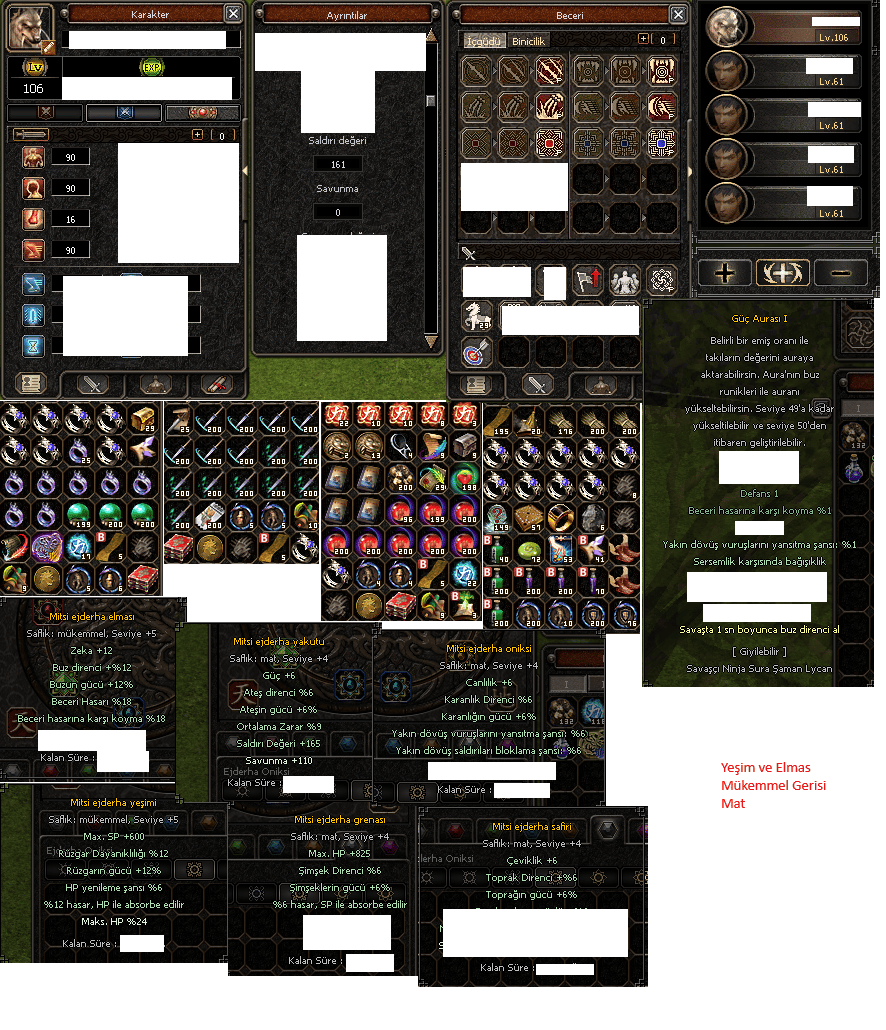 Şamp 1 NİNJA 106 LWL LYCAN 100 LWL ŞAMAN 3ID TEK MAİL