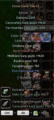 +9 KDP- +4TASLI - 40 ORT 7 -FARM HASARLI- DESTANSI 10 CANAVAR