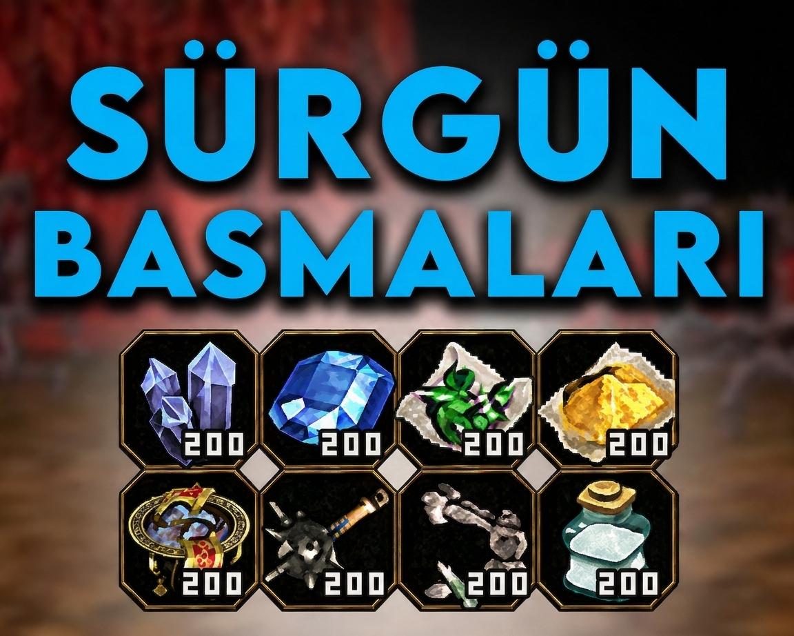 x200 SÜRGÜN BASMA