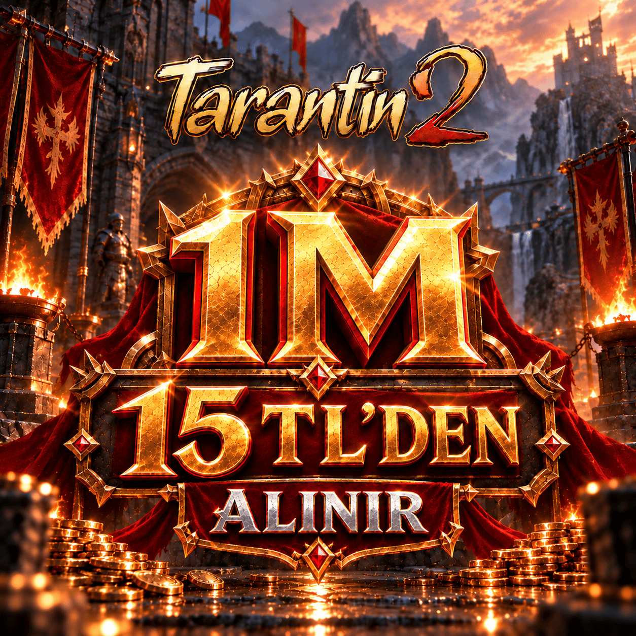 1M 15 TL 'DEN SINIRSIZ ALINIR