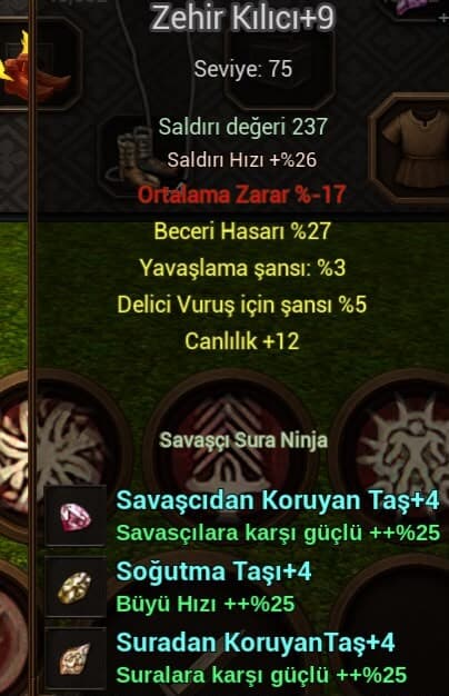 27 BECERİ ZEHİR KILICI
