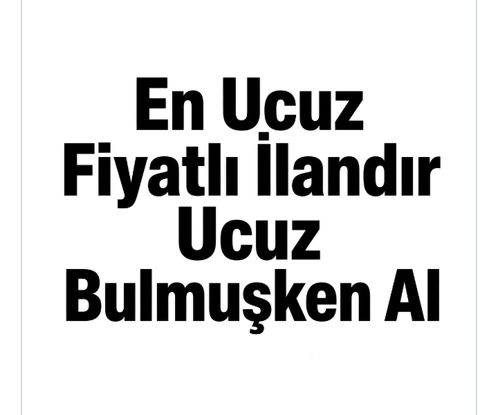PİYASA ALTI 20 ADET HAVA BK SATILIK