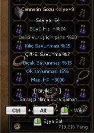 ELİT +9 CENNET KOLYE