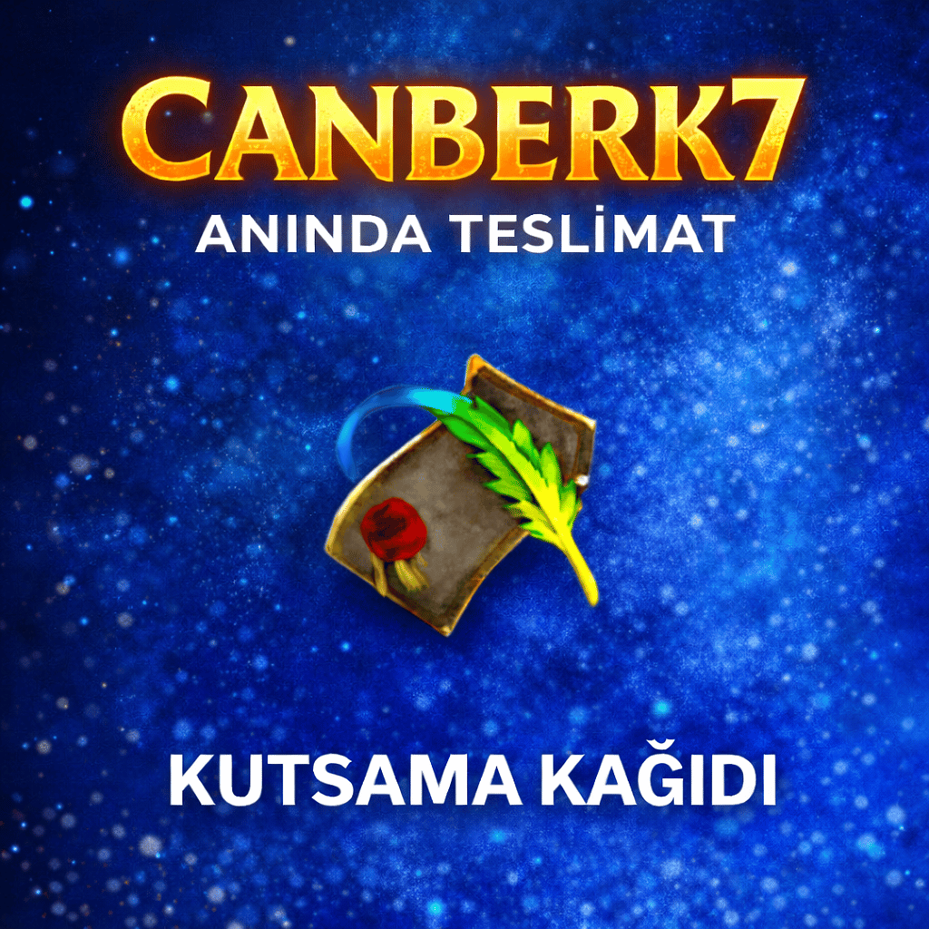 50x KUTSAMA KAĞIDI ANINDA TESLİM