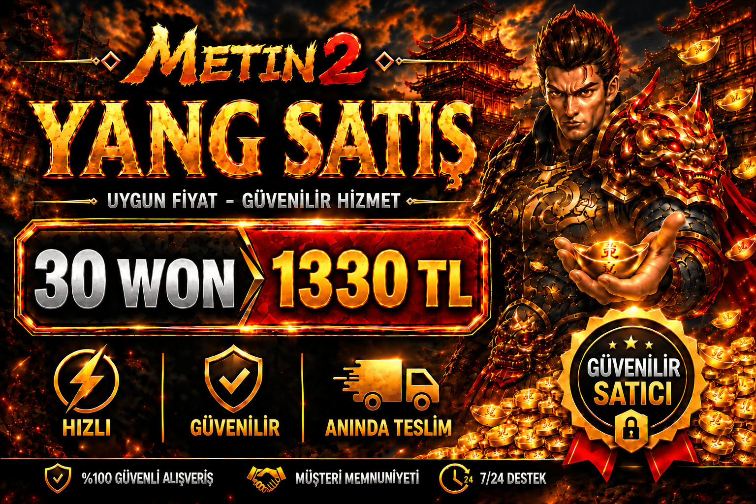 30 WON 1330 TL ÇOK UYGUNA ONLİNEYİM ANINDA TESLİM EMEK WONU