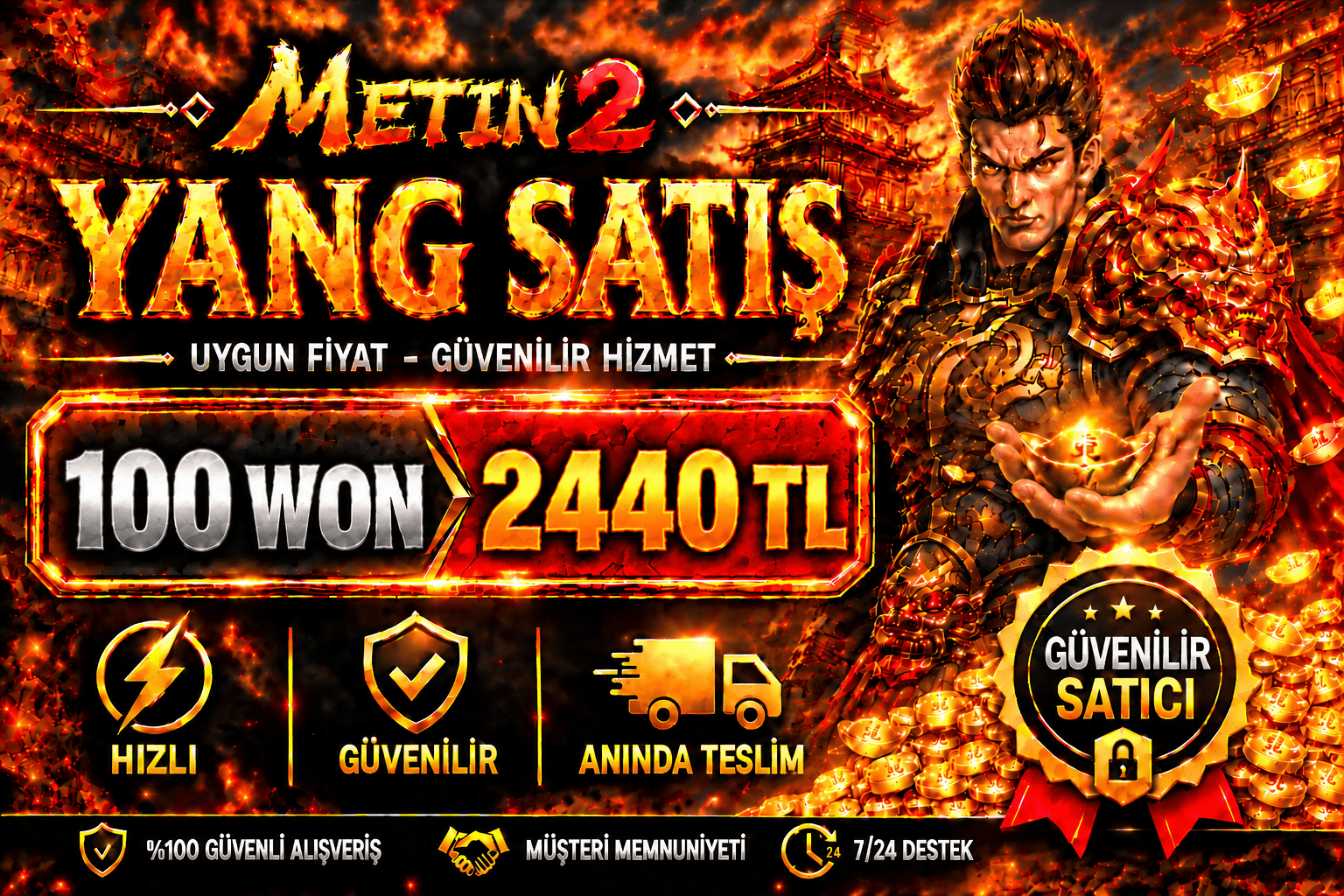 100 WON 2440 TL ÇOK UYGUNA ONLİNEYİM ANINDA TESLİM EMEK WONU