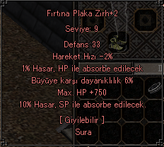 750 HP 4 EFSUN FIRTINA PLAKA ( SURA )