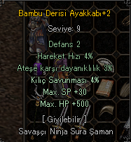500 HP BAMBU AYAKKABI