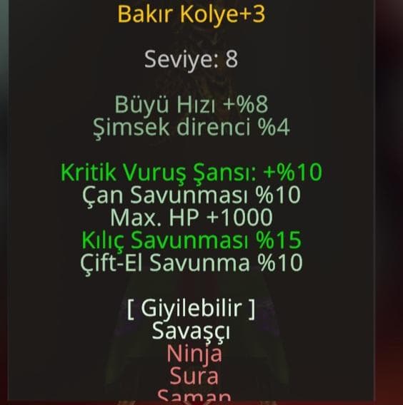 ELİT KOLYE