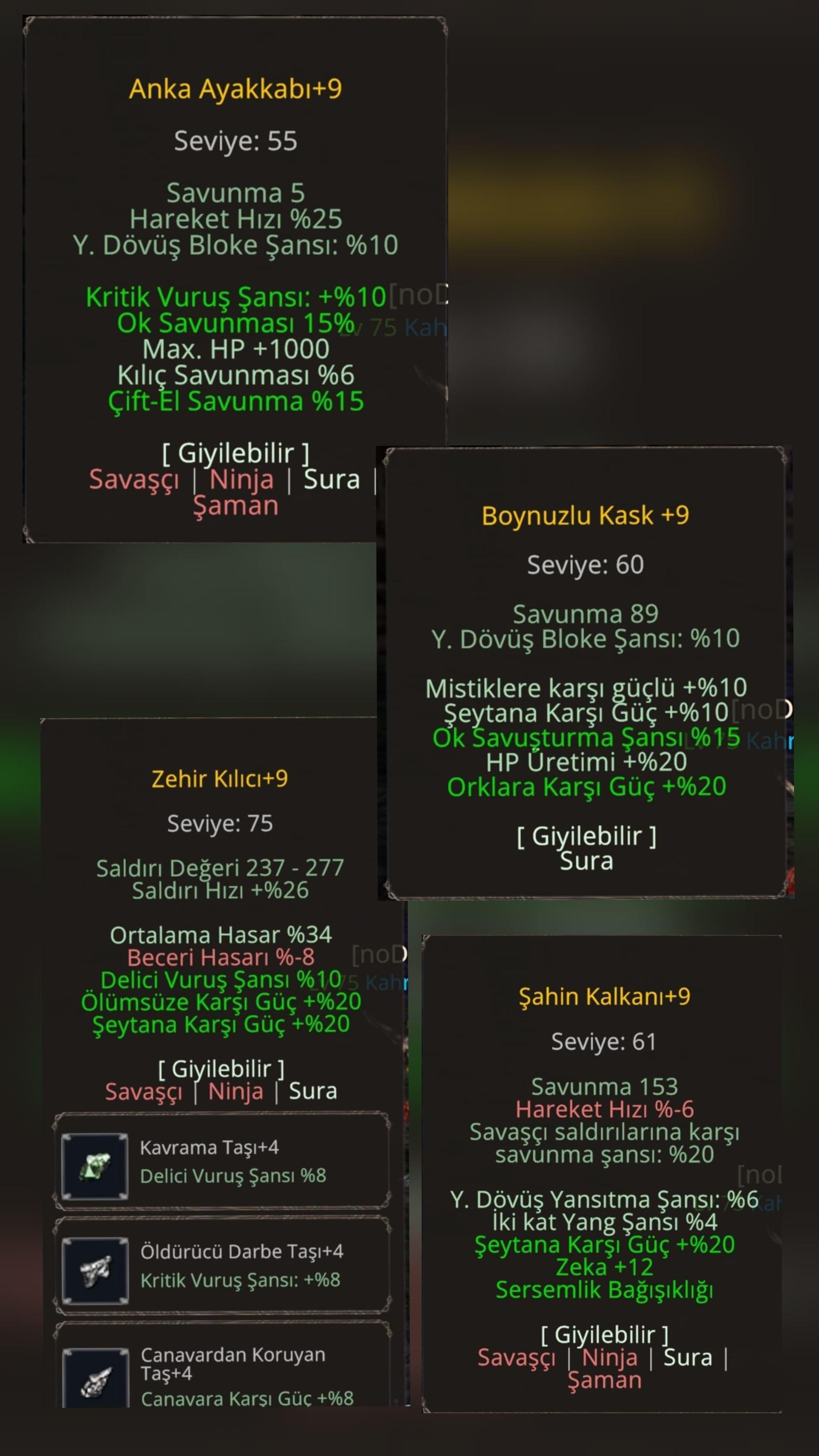 Ephesus-SÜRGÜNLÜK FULL İTEM 8 PARÇA - SURA