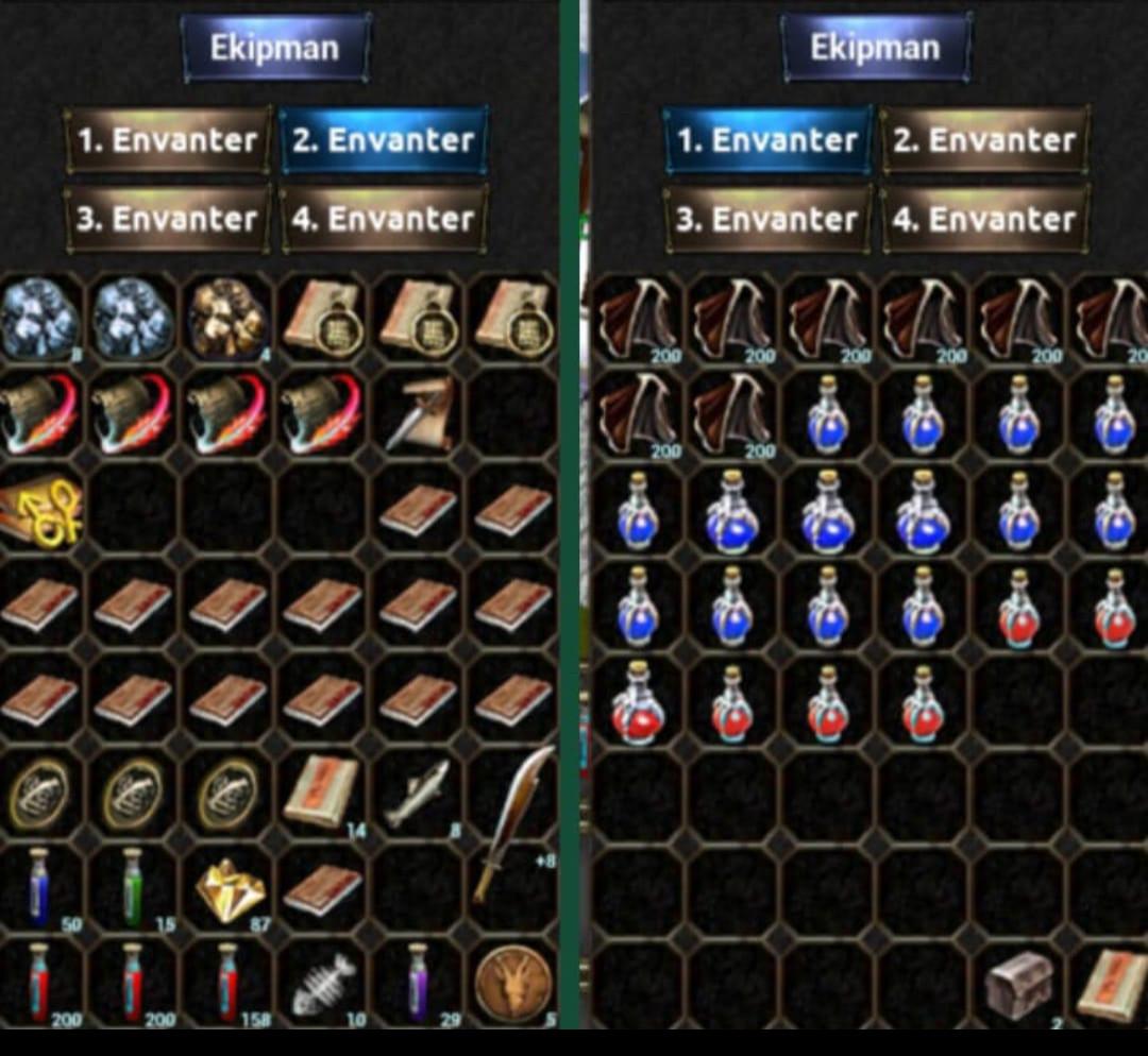 Alestada 55 level kesinlikle 65 atıcak herşey mevcut