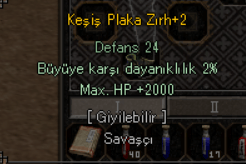 2K HP KEŞİŞ PLAKA ZIRHI