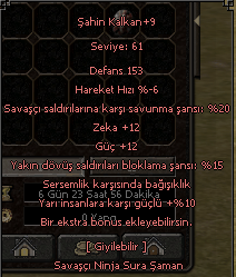+9 5*5 SAHIN KALKANI