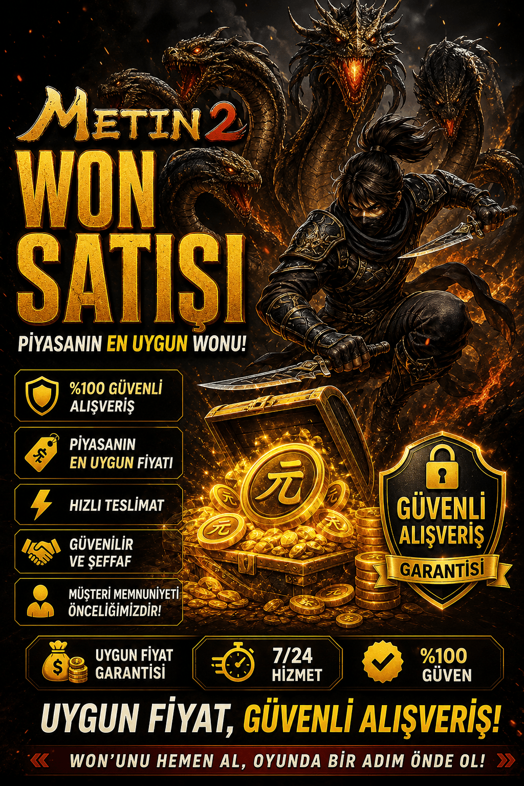 50 won temiz hidra wonu