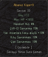 ELİT +9 ABO VSLİK