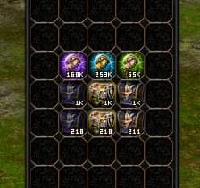 168K 3.Map / 253K 2.Map / 55K 1.Map / 3647 Boss Sandığı / 1KT Yang