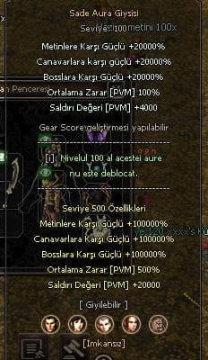 100 Seviye Aura