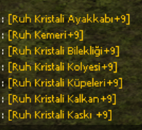 +9 RUH SET FULL KEMER DAHİL HEMEN TESLİM